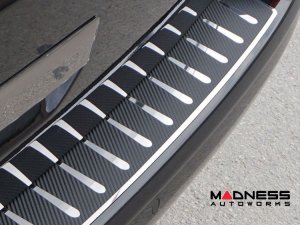 Volkswagen ID. Buzz Rear Bumper Sill Cover - Carbon Fiber Look Volkswagen ID. Buzz Rear Bumper Sill Cover - Carbon Fiber Look